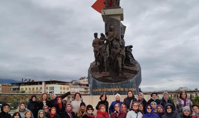 Kadınlar Manisa Salihli’yi adım adım gezdi