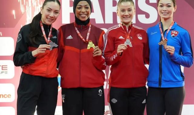 Kağıtsporlu iki ‘Milli’ Paris kürsüsünde