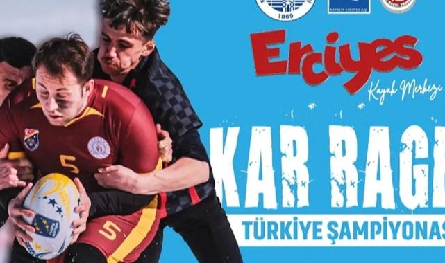 Kar Ragbi Türkiye Şampiyonası Erciyes’te yapılacak