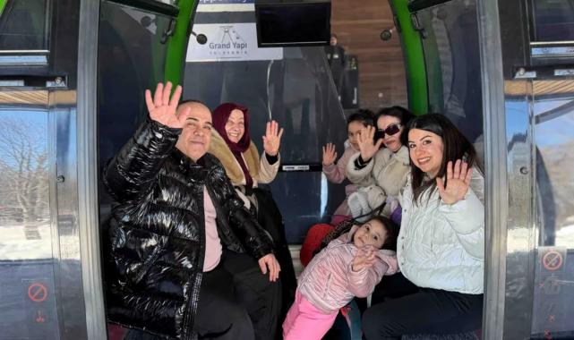 Kartepe Teleferiği’nde tatil yoğunluğu
