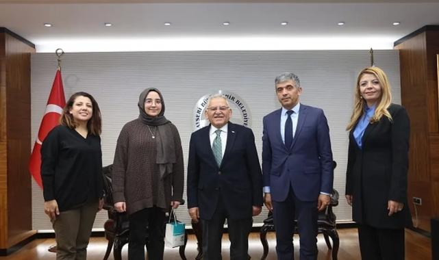 Kayseri Büyükşehir ‘Altın Öğrenci’yi ağırladı