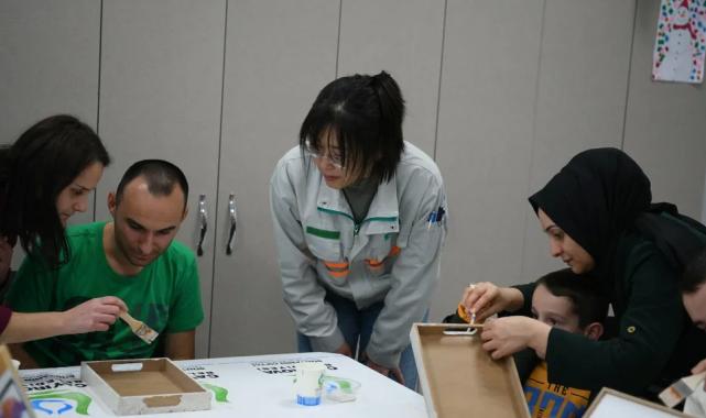 Kocaeli Çayırova’da engelsiz sanat etkinlikleri devam ediyor