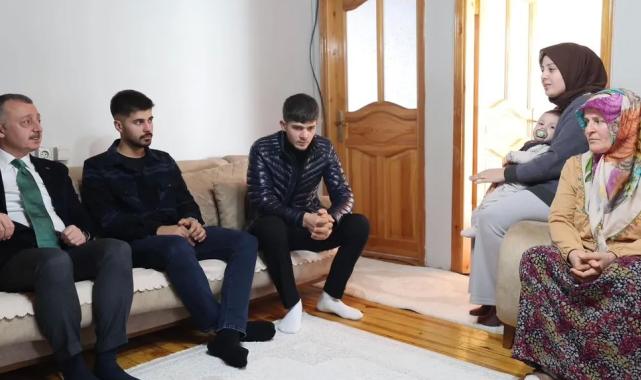 Kocaeli Kandıra’da vefat eden muhtarın ailesine taziye