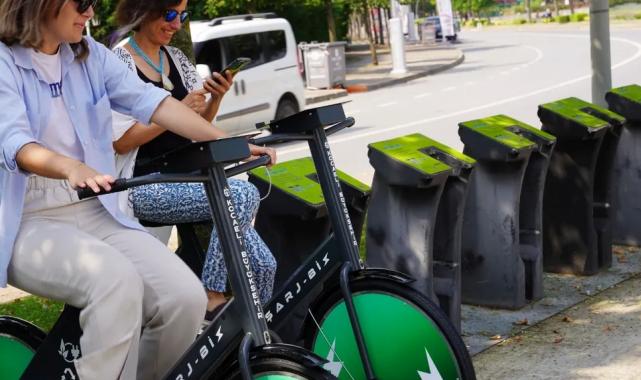 Kocaeli’de 109 bin 73 dakika pedal çevrildi