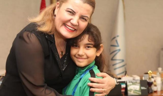 Kocaeli’nin gururu İkra Su Gürbüz, Hürriyet’i ziyaret etti