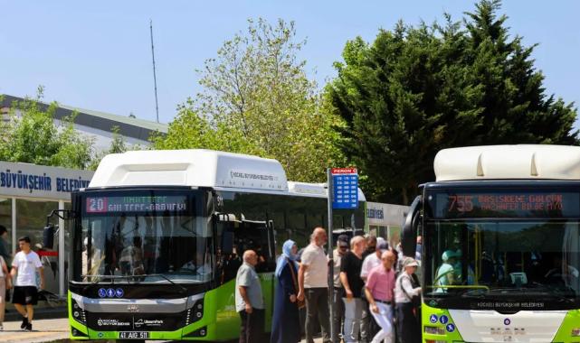 Kocaeli’nin otobüsleri 51 milyon yolcu taşıdı
