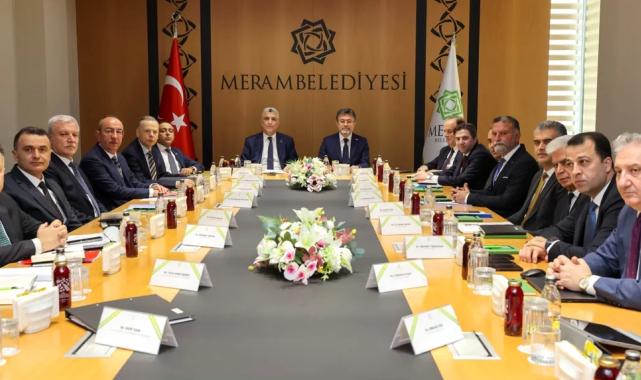 Konya Meram Belediyesi, Bakanlarla önemli görüşmeler gerçekleştirdi