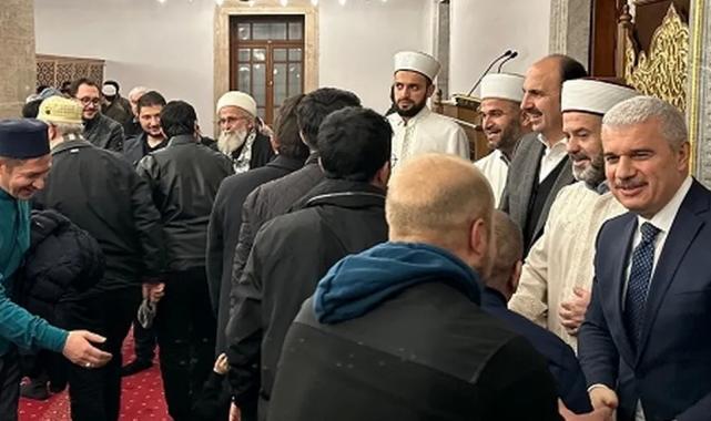 Konyalıların kandiline protokolden tebrik