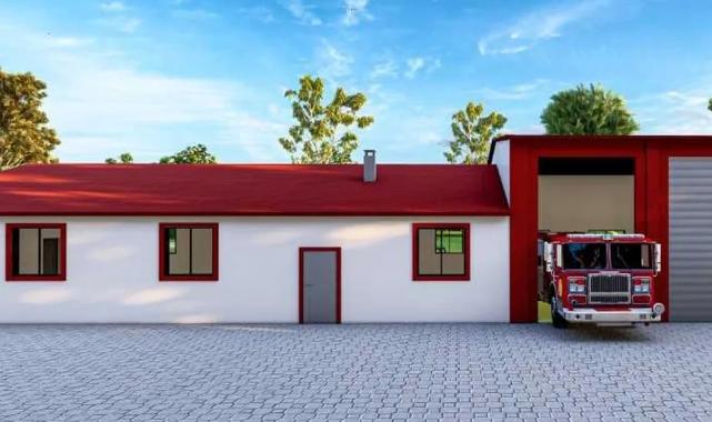 Malatya Darende’ye itfaiye hizmet binası inşa ediyor