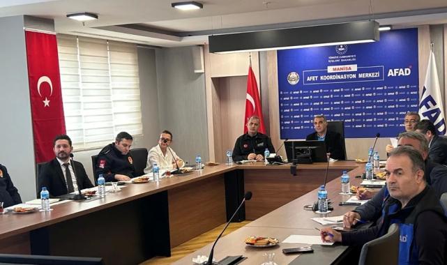 Manisa olası afetlere karşı hazırlanıyor