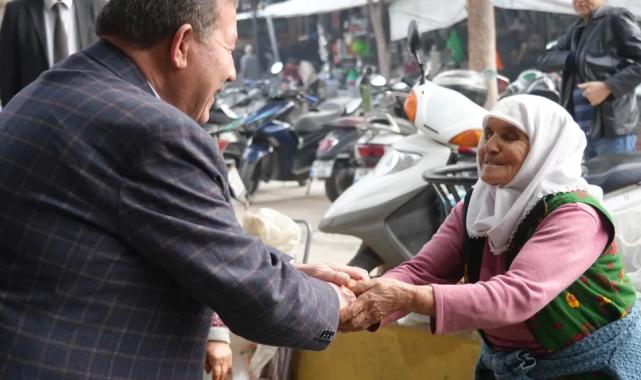 Muğla Milas’ta Başkan Topuz’dan ‘Salı Pazarı’ mesaisi