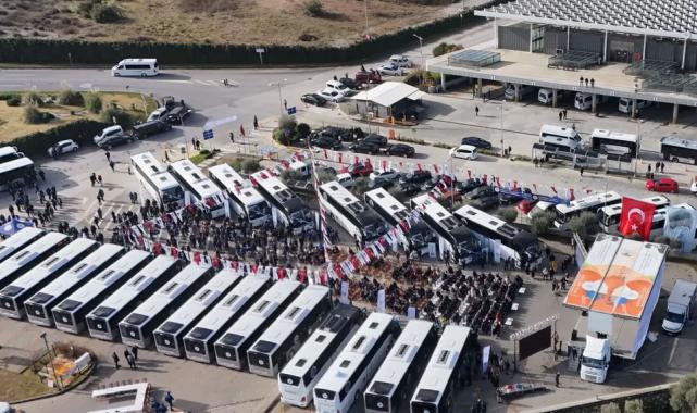 Muğla’nın araç filosu gençleşiyor, 35 yeni otobüs daha hizmette