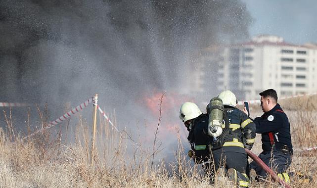 Nevşehir ve Gülşehir İtfaiyelerinden Ortak Tatbikat