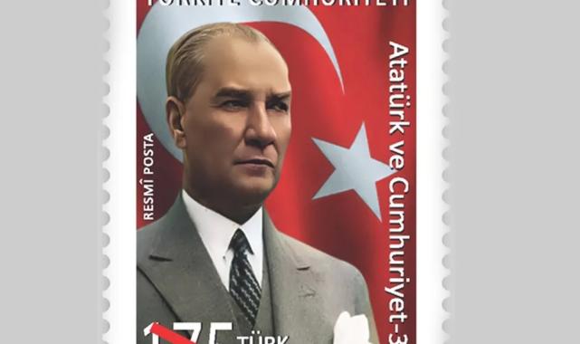 PTT’den yılın ilk pulu Ata’ya