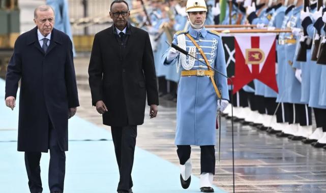 Ruanda Cumhurbaşkanı Paul Kagame Ankara’da