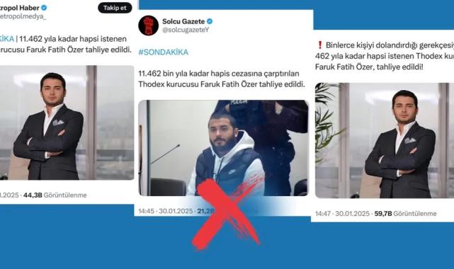 Thodex’in kurucusunun tahliye iddiaları ‘Dezenformasyon’