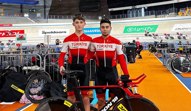 Torku Şekersporlu bisikletçiler Avrupa pistinde