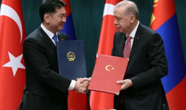 Türkiye ile Moğolistan arasında 10 stratejik imza