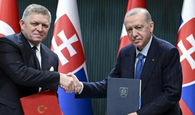 Türkiye ile Slovakya arasında 3 anlaşma imzalandı