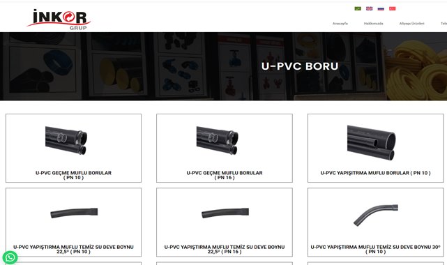 U-PVC Boru
