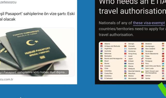 Yeşil ve gri pasaport iddiaları dezenformasyon!