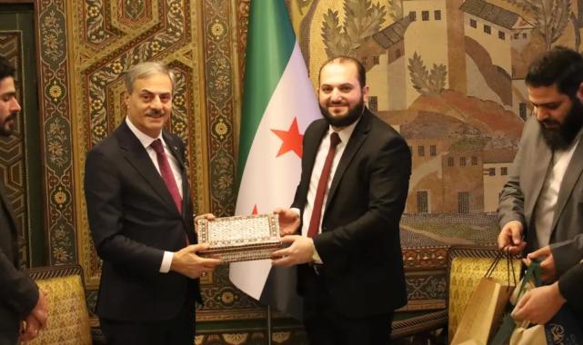 Yusuf Alemdar Suriye’nin başkenti Şam’da yönetim ile bir araya geldi