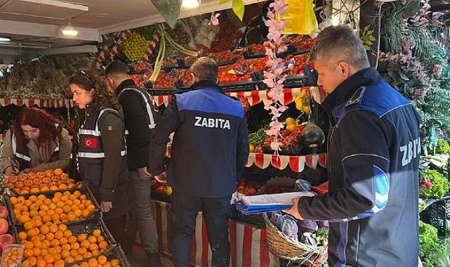 Zabıta Ve İl Ticaret Müdürlüğü’nden Ortak Denetim