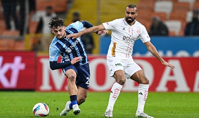 Adana Demirspor 1-1 Onvo Antalyaspor (Maç Sonucu) Adana’da puanlar paylaşıldı!