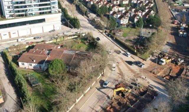 Alikahya tramvay hattı, Kocaeli Stadı’na doğru hızla ilerliyor