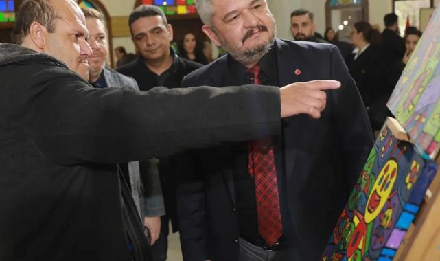 Ankara’da engel tanımayan resim sergisi