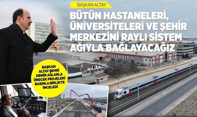 Konya demir ağlarla örülüyor!