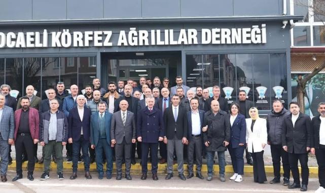 Başkan Büyükakın, Körfez Ağrılılar Derneğini ziyaret etti