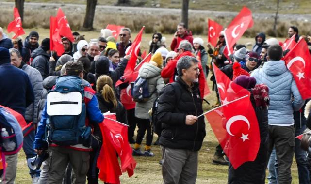 Başkentliler doğa yürüyüşünde buluştu