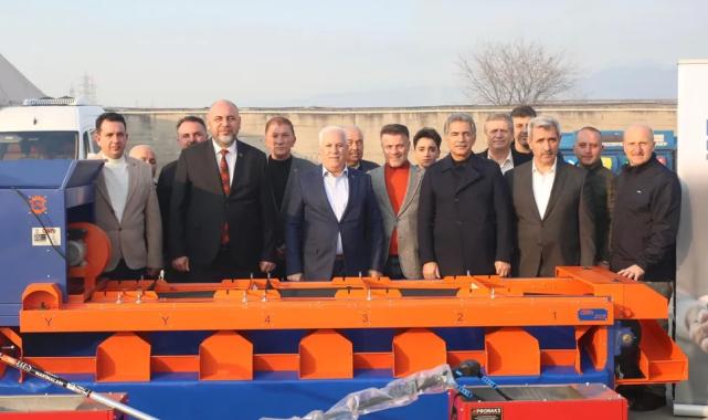 Bursa Büyükşehir’den kırsala ekipman desteği