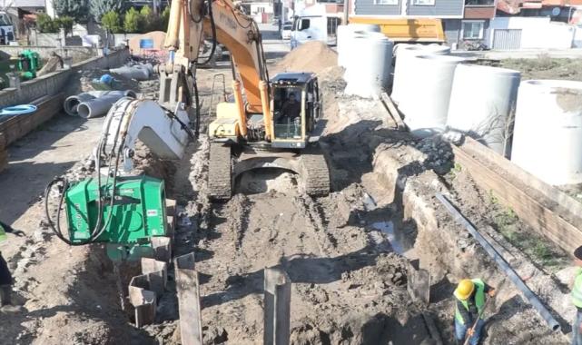 Bursa Büyükşehir’den sağlıklı altyapı için yoğun mesai