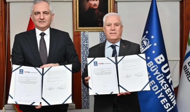 Bursa Büyükşehir’den teknolojik iş birliği