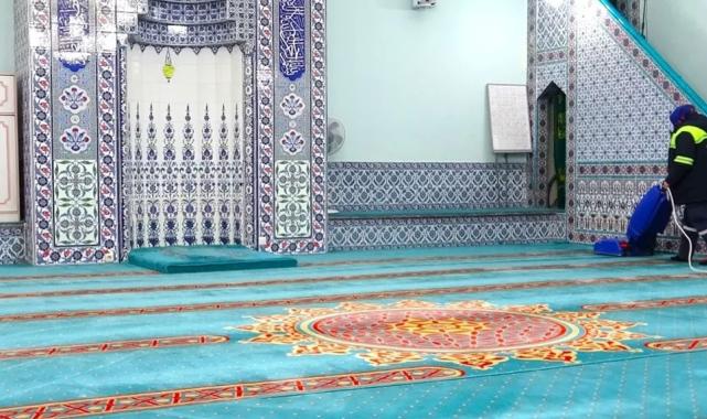 Bursa Gemlik’te camiler Ramazan’a hazırlanıyor