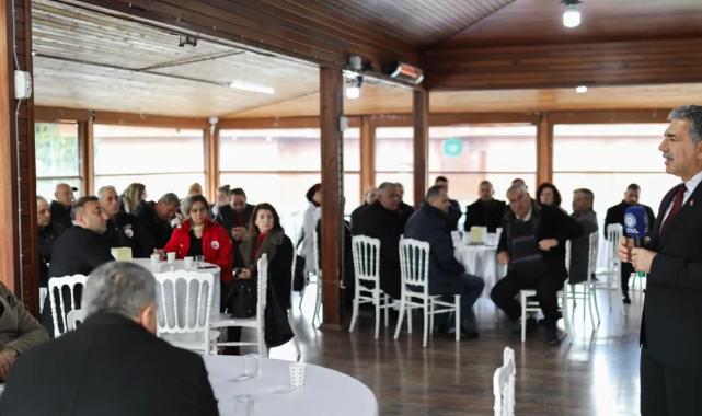 Bursa Gemlik’te muhtarlarla buluşma sürüyor