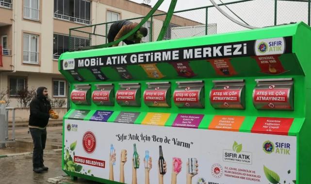 Bursa Gürsu’da geri dönüşüm muhteşem oldu