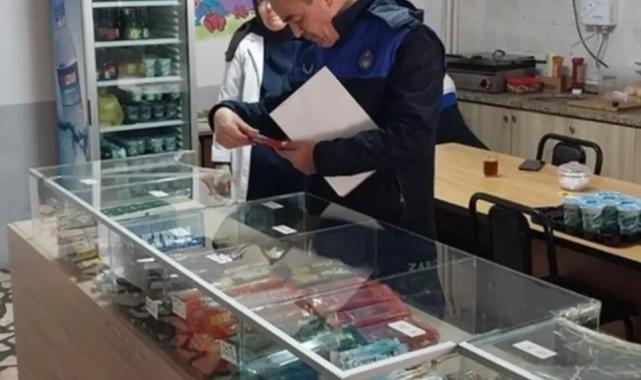 Bursa İnegöl Zabıtası’ndan okul kantinlerine yakın mercek