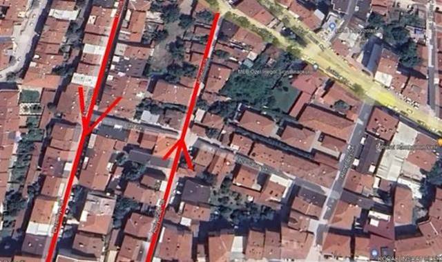 Bursa İnegöl’de iki sokakta tek yön uygulaması başladı