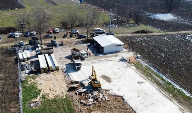 Bursa İnegöl’de tarım arazisinde kaçak yapı avı!