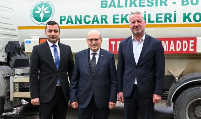 Bursa Karacabey Üretim ve İşletme Kooperatifi’ne ‘Pancar Ekiciler’den destek