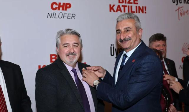 Bursa Nilüfer’de CHP’ye 450 yeni üye