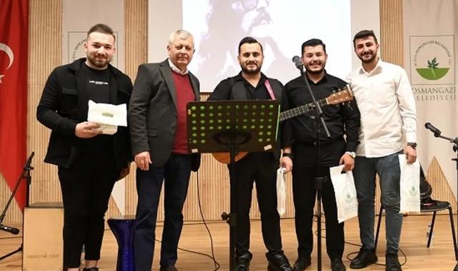 Bursa Osmangazi Belediyesi Cem Karaca’yı andı