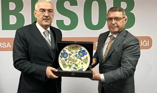 Bursa Valisi Erol Ayyıldız’dan BESOB’a ziyaret