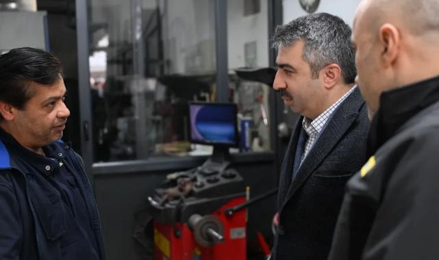 Bursa Yıldırım’da Başkan Yılmaz’dan Otosansit’e ziyaret