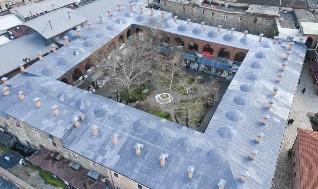 Bursa’da Tarihi İpek Han eski ihtişamına kavuşuyor