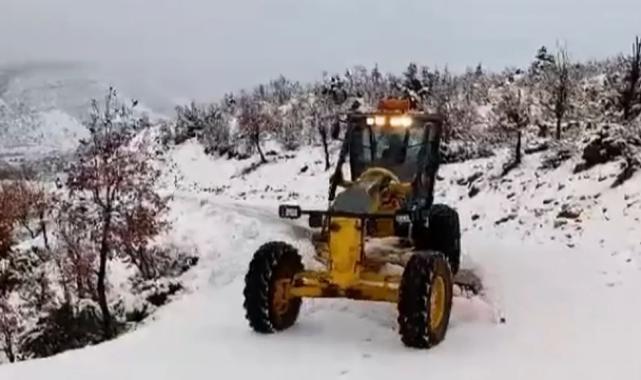 DBB kardan kapanan 129 kilometrelik yolu ulaşıma açtı