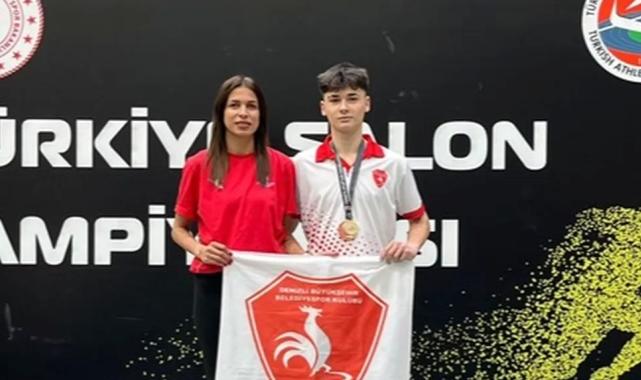 Denizli Büyükşehir Belediyespor atletizmde başarıya imza attı